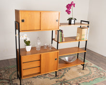 Load image into Gallery viewer, Vintage Maurer Furniture Co. Free Standing Modular Shelf
