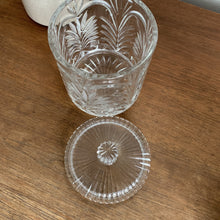 Load image into Gallery viewer, Vintage Crystal Jar with Lid
