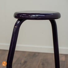 Load image into Gallery viewer, Paperclip Bar Stools in Purple (Pair)
